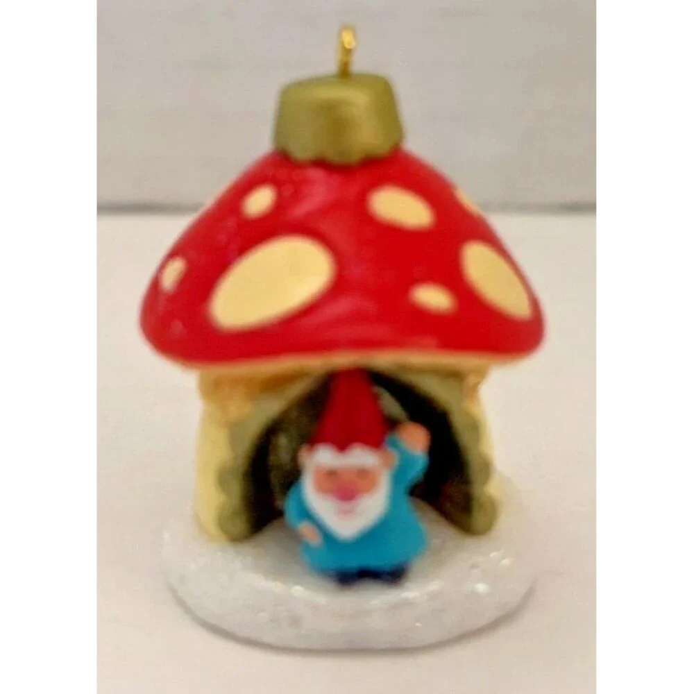 2024 Hallmark Keepsake Miniature Ornament A World Within #10 Gnome Mushroom NIB